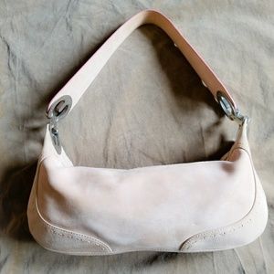 🔥Escada Bag🔥Blush Pink Suede Leather Hobo